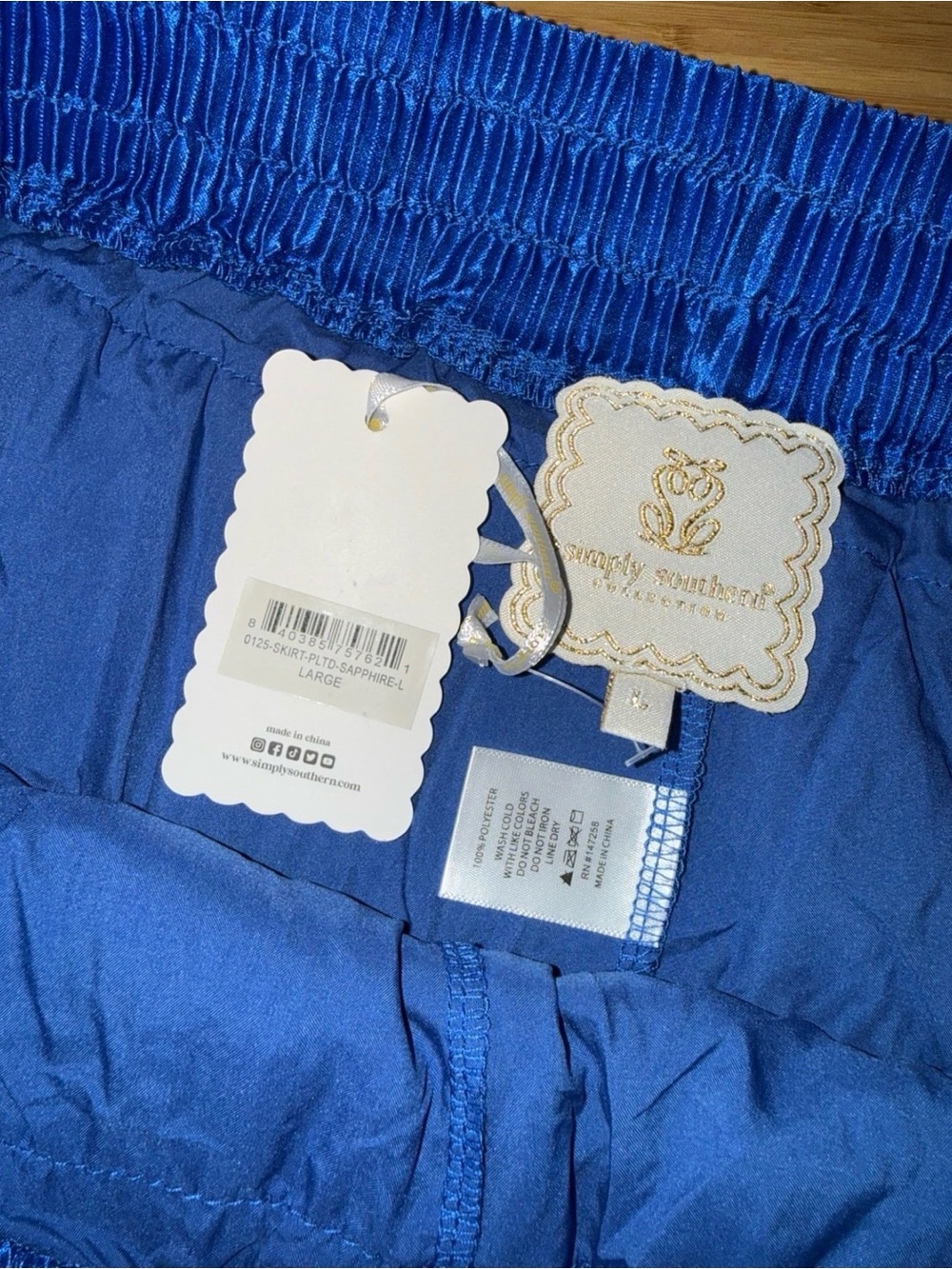 Simply Southern Pleated Skort - Picture 3 of 4